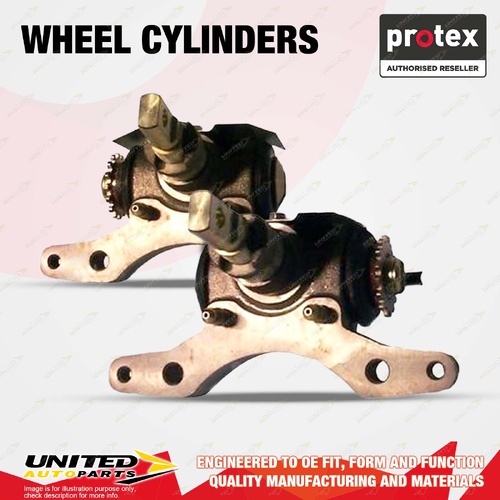 2x Rear Protex RWD Wheel Cylinders for International N1650 CMA87 6.9L 1987-1990