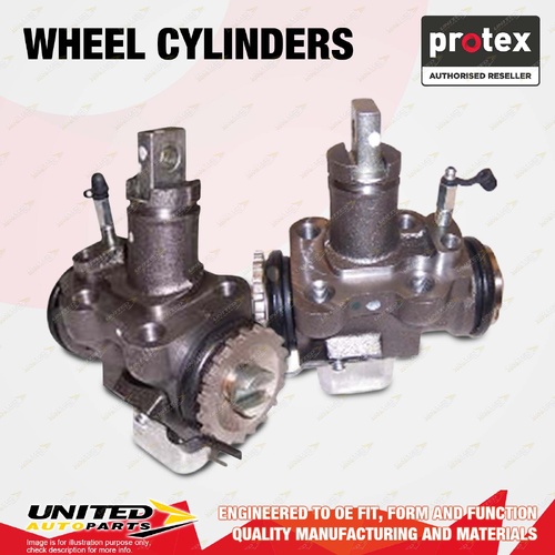 2x Rear Protex Wheel Cylinders for Hino Ranger FD FD1J FD2J 8.0L 1996-2002