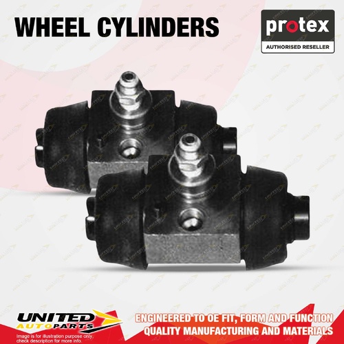2x Rear Protex Wheel Cylinders for Triumph 2500 TC S 2.5L 1973-1979
