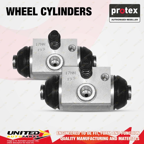 2x Rear Protex Wheel Cylinders for Mercedes Benz A140 A160 W168 1.4 1.6 19.05mm