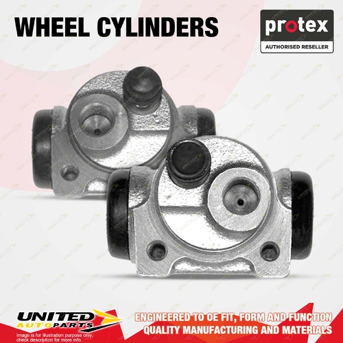 2 Rear Protex Wheel Cylinders for Citroen Xsara 1.8I 1.8L XU7JP 1998-2000 Bendix