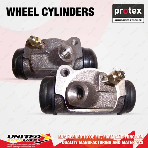 2x Front Protex Wheel Cylinders for Toyota Corona RT40 RT80 1.5L 67-71 20.64mm