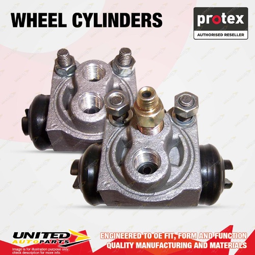 2x Rear Protex Wheel Cylinders for Toyota Corolla KE10 KE11 KE15 KE16 1.1L 1.2L