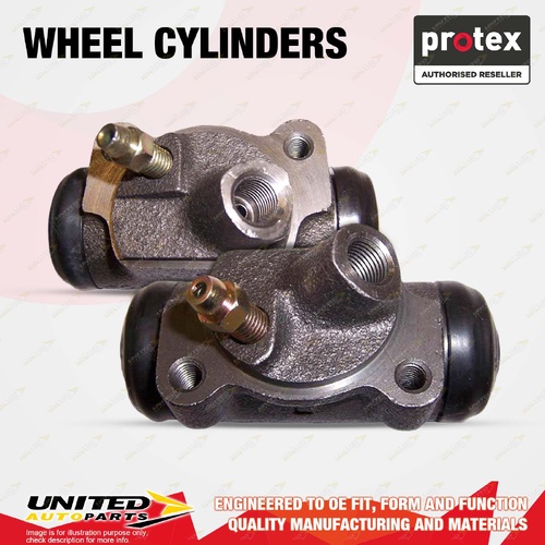 2x Front Protex Wheel Cylinders for Toyota Corona RT81 1.6L 12R 1970-1974