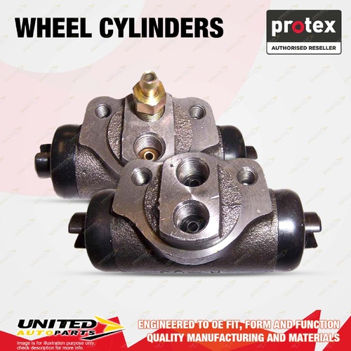 2x Rear Protex Wheel Cylinders for Chrysler Lancer LA LB LC 1.4L 1.6L 1974-1981