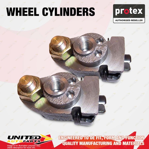 2x Front Protex Wheel Cylinders for Nissan 620 GN620 1.5L J15 1971-1980