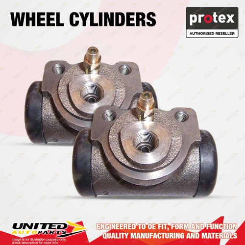 2x Rear Protex Wheel Cylinders for Nissan Caball C340 Homer F20 2.0L 1976-1981