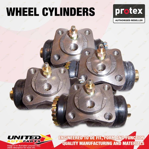 4x Front Protex Wheel Cylinders for Toyota Landcruiser FJ45 3.9L F 1965-1974