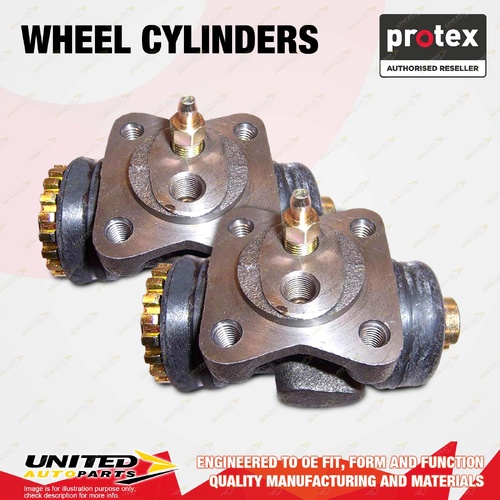 2x Front Protex Wheel Cylinders for Toyota Stout RK101 RK110 2.0L 1968-1979