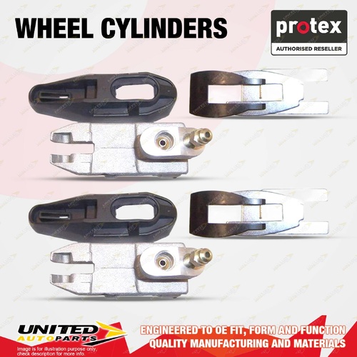 2x Rear Protex Wheel Cylinders for Nissan 240K C110 2.4L L24 1975-1978