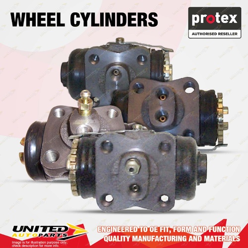 4x Rear Protex Wheel Cylinders for Toyota Coaster RU19 Dyna RU10 RU12 2.0L