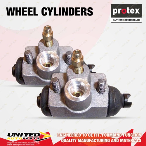 2x Rear Protex Wheel Cylinders for Honda Civic SB 1.2L EB1 1973-1976