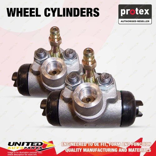 2x Rear Protex Wheel Cylinders for Subaru Brumby Leone DL AU5 AJ5 AM5 AN5 AB AC
