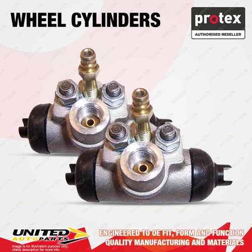 2 Rear Protex Wheel Cylinders for Subaru Brumby Leone DL AU5 AJ5 AM5 AN5 AW4 AC4