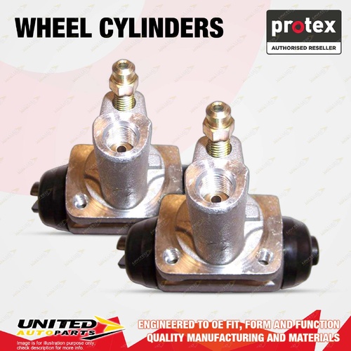 2x Rear Protex Wheel Cylinders for Nissan Skyline C210 R30 2.4L 1978-1985