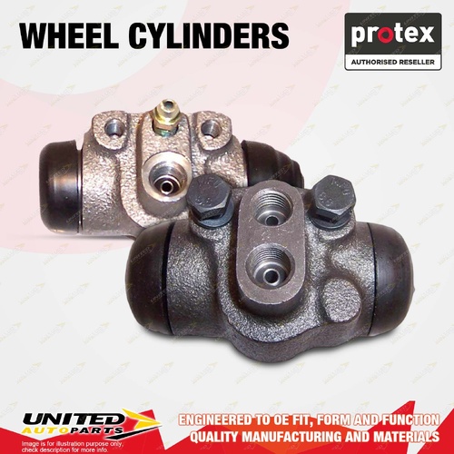 2x Rear Protex Wheel Cylinders for Mazda 929 LA RX-4 LA22 LA23 1.1L 1.3L 1.8L