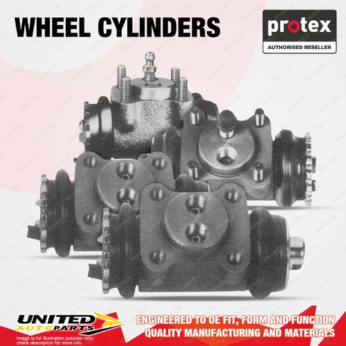 4x Rear Protex Wheel Cylinders for Ford Courier PA PB 1.8L 2.0L 2.2L 1978-1985