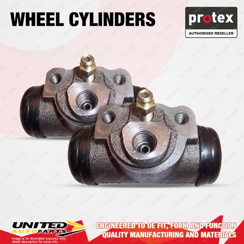 2x Rear Protex Wheel Cylinders for Toyota Corolla KE36 KE38 KE50 KE55 1.2L 1.3L