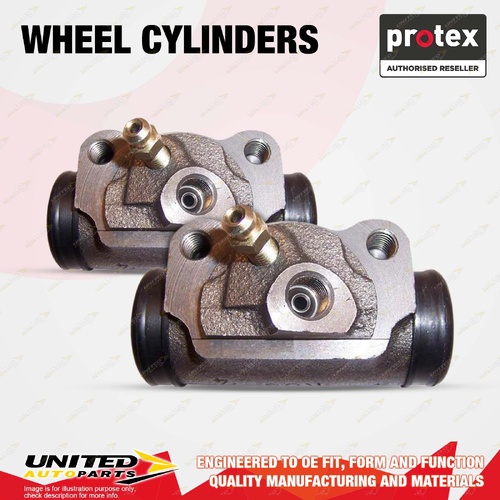 2x Rear Protex Wheel Cylinders for Mitsubishi L200 Express MA MB MC MD 1.6L 2.0L