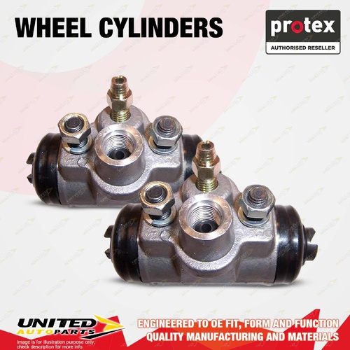 2x Rear Protex Wheel Cylinders for Honda Accord CA QV 1.8L 2.0L 1985-1990