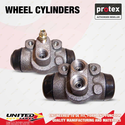 2x Rear Protex Wheel Cylinders for Mazda 626 CB2MS 2.0L MA 11/1980-02/1983