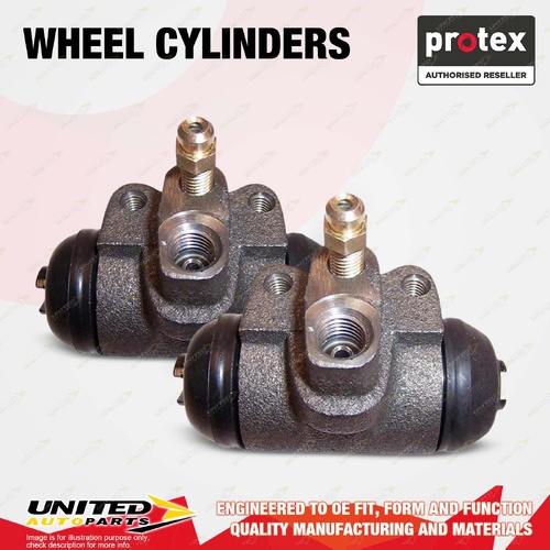 2x Rear Protex Wheel Cylinders for Mazda 323 FA FA4TS FA4US 1.3L 1.4L 1977-1981