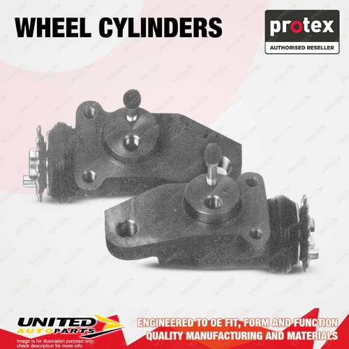 2x Front Protex Wheel Cylinders for Mazda E2000 E3000 2.0L 3.0L 1973-1981