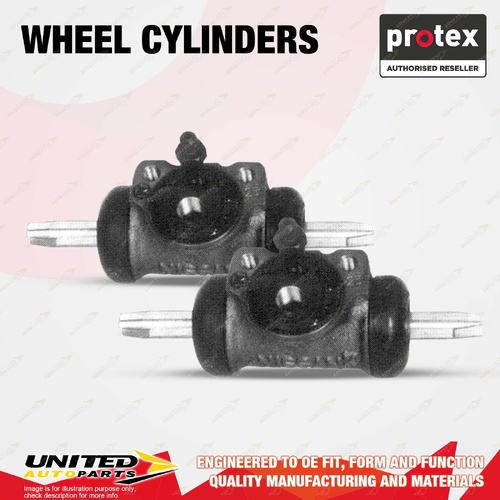 2x Rear Protex Wheel Cylinders for Nissan Atlas Cabstar F22 2.5L 2.7L 1982-1992