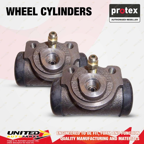2x Rear Protex Wheel Cylinders for Nissan Patrol MQ 2.8L 3.2L 4.0L 1980-1987
