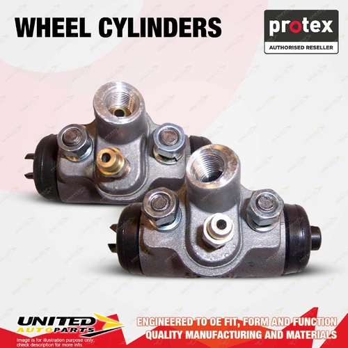 2x Rear Protex Wheel Cylinders for Honda Prelude SN 1.6L 1.8L 1978-1983
