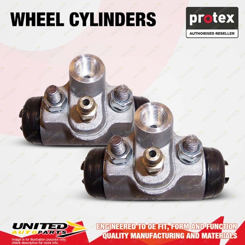 2x Rear Protex Wheel Cylinders for Honda Accord AC AD CA SJ SV SY SZ 1.6L 1.8L