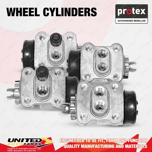 4x Front Protex Wheel Cylinders for Suzuki Sierra LJ50 LJ80 LJ81 0.5L 0.8L