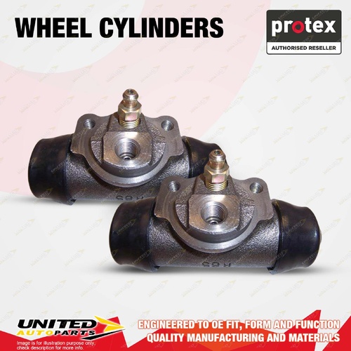 2x Rear Protex Wheel Cylinders for Toyota Hiace LH119 LH66 VZN185 2.4L 2.8L 3.4L