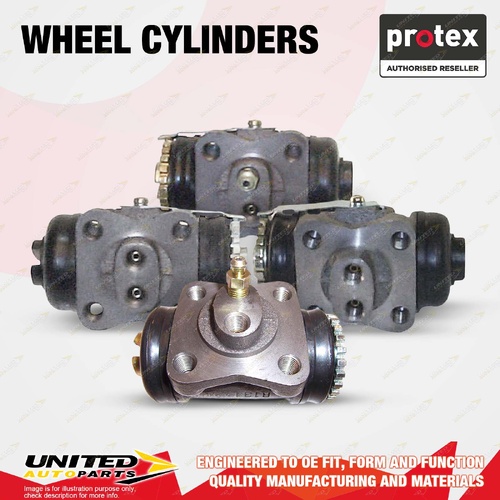 4x Rear Protex Wheel Cylinders for Toyota Coaster BB10 RB11 RB13 Dyna 200 BU HU