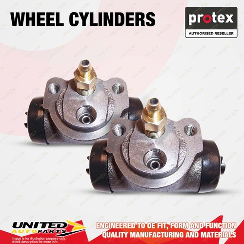 2x Rear Protex Wheel Cylinders for Mitsubishi Nimbus UA UB UC 1.8 2.0 1984-1992