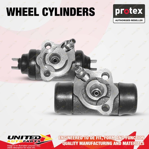 2x Rear Protex Wheel Cylinders for Holden Nova LE LF 1.4L 1.6L 1.8L 1989-1994