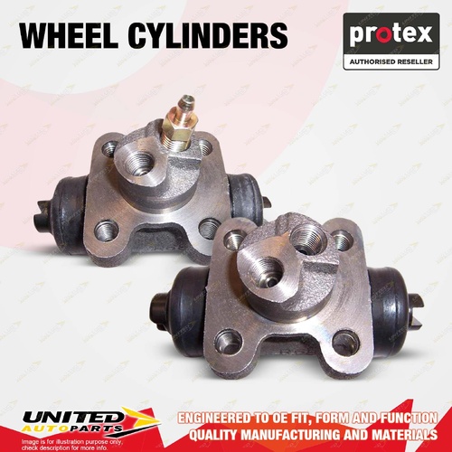 2x Rear Protex Wheel Cylinders for Toyota Blizzard LD10 2.2L 1980-1984