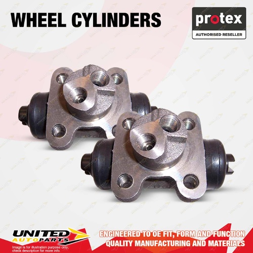 2x Rear Protex Wheel Cylinders for Daihatsu F20 F50 F60 1.6L 2.5L 2.8L 1981-1984