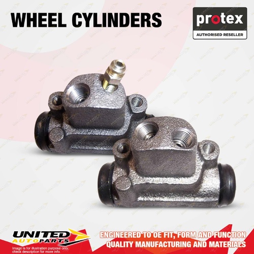 2x Rear Protex Wheel Cylinders for Ford Econovan SGMD SGMW SLMD 1.8L 2.2L 84-97