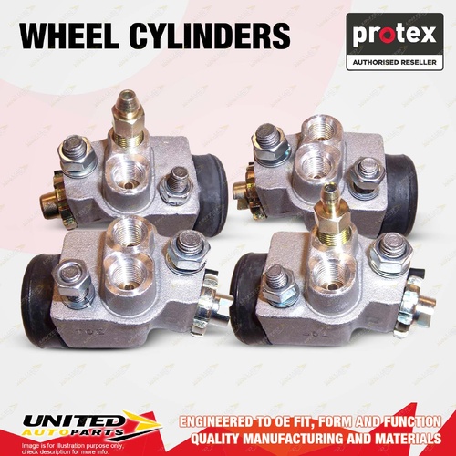 4 Front Protex Wheel Cylinders for Suzuki Sierra SJ410 SJ40 ST90 0.8L 1.0L 81-88