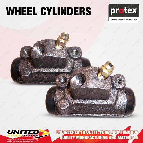 2x Rear Protex Wheel Cylinders for Mazda E2000 E2200 E2500 2.0L 2.2L 2.5L