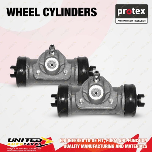 2x Rear Protex Wheel Cylinders for Ford Maverick DA 4.2L TB42 TD42 1988-1993