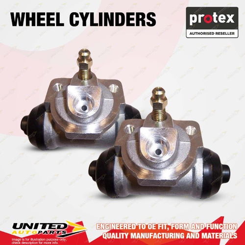 2x Rear Protex Wheel Cylinders for Holden Astra LD 1.6L 1.8L 16LF 18LE 1987-1989