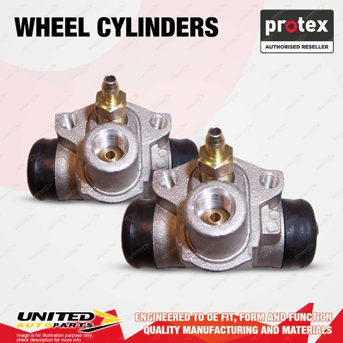 2x Rear Protex Wheel Cylinders for Mazda 121 DA DB 1.3L 1.5L 1987-1997