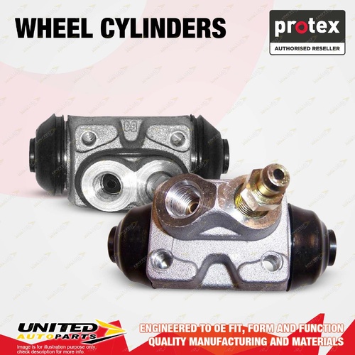 2 Rear Protex Wheel Cylinders for Hyundai Excel X2 Scoupe 1.5 G4DJ G4EK 06/90-96