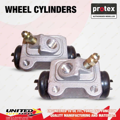 2x Rear Protex Wheel Cylinders for Daihatsu Applause A101S Charade G102S 1.3 1.6