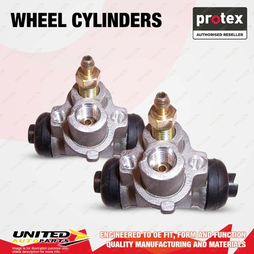 2x Rear Protex Wheel Cylinders for Daihatsu Charade G11 1.0L CBT 1985-1987