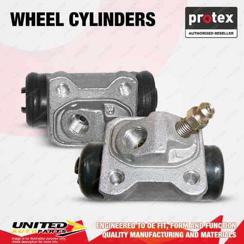 2x Rear Protex Wheel Cylinders for Daihatsu Charade G100 G102 G200 G202 G203