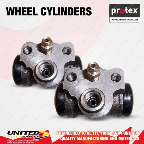 2x Rear Protex Wheel Cylinders for Proton Persona LE 1.5L 4G15 1996-2004