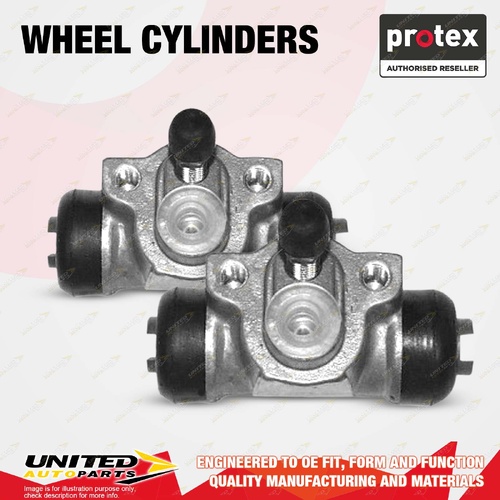 2x Rear Protex Wheel Cylinders for Daihatsu Mira L200 L201 0.7L 0.8L 1990-1995